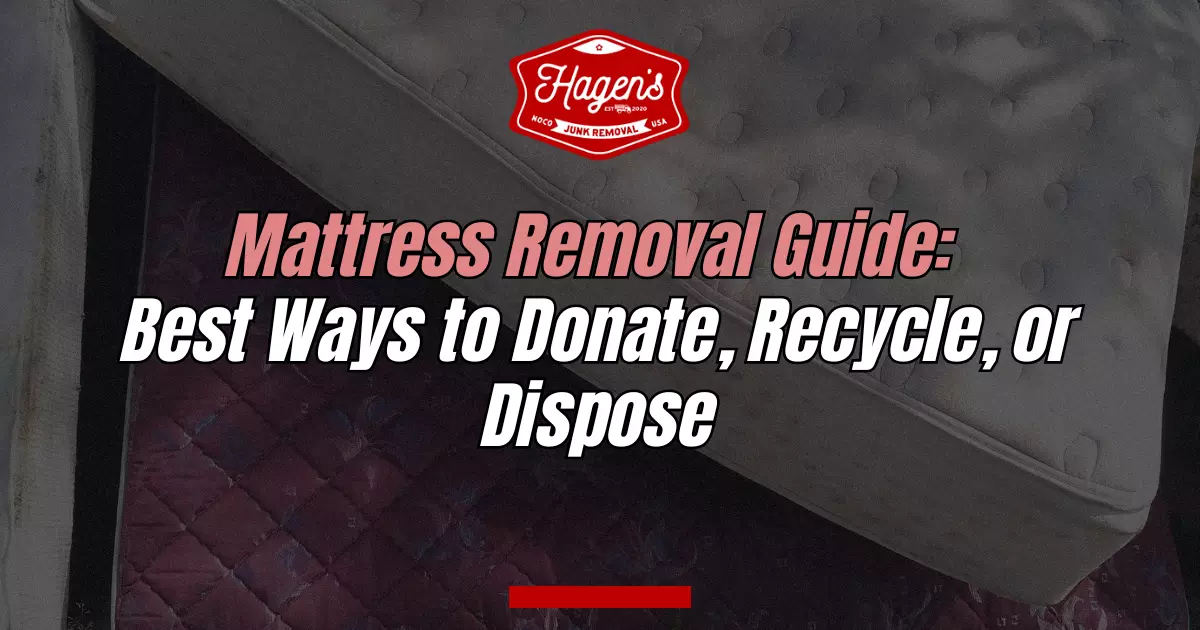 Mattress Removal Guide_ Best Ways to Donate Recycle or Dispose